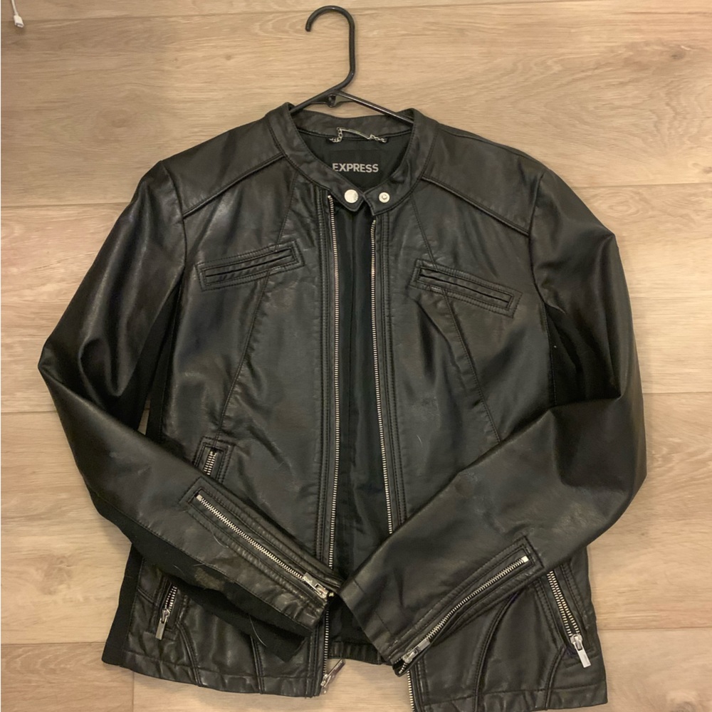 Express leather jacket!